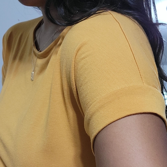 SHAKE IT OFF ROMPER GOLDEN YELLOW - Picture 8 of 9